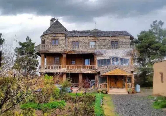 دهکده چوبی نیشابور، یکی از زیباترین مساجد ایران