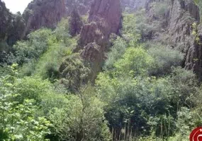 آبشار سد زاوین