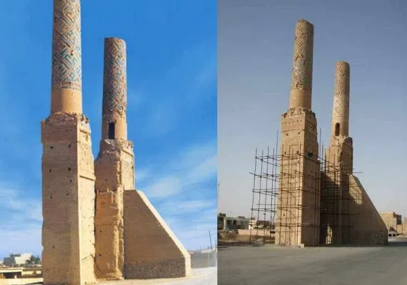 مناره های مسجد نظامیه