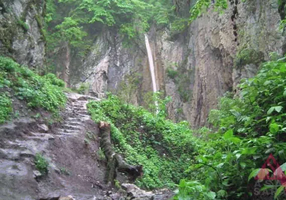 آبشار رنگو، آبشار دایره ای گرگان