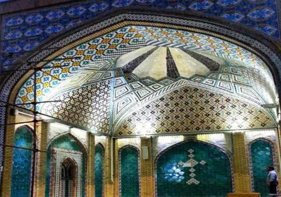 مسجد جامع زنجان، یادگاری از دوران قاجار