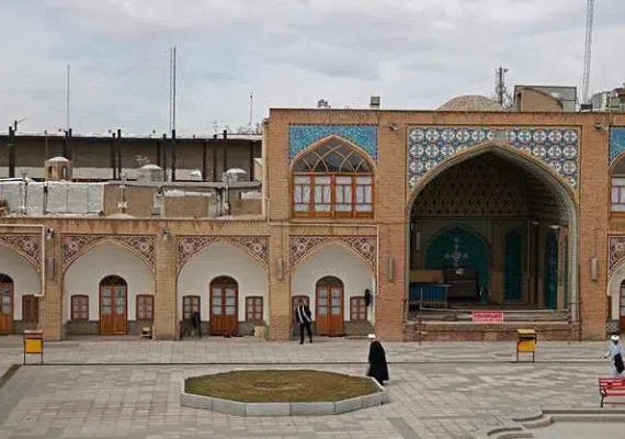 مسجد جامع زنجان، یادگاری از دوران قاجار