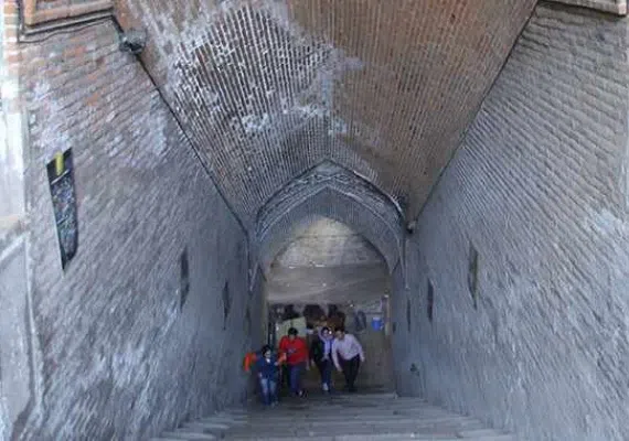 آب انبار مسجد جامع، شاهکار معماری صفویه