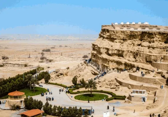 غار خربس، پلاژ سیمین قشم