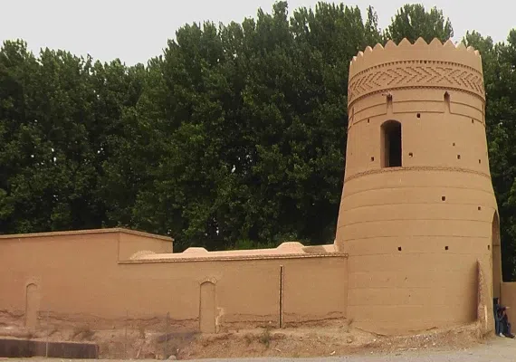 باغ پهلوان پور مهریز، معماری تماما اصیل ایرانی