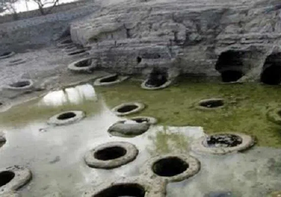 چاه های تل آب (طلا) قشم