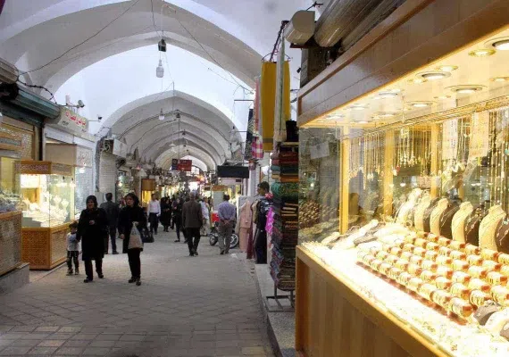 بازار زرگری (طلافروشان) یزد