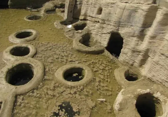 چاه های تل آب (طلا) قشم