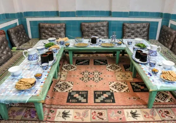 چایخانه حمام خان یزد