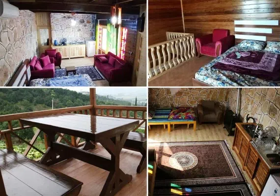 کلبه چهار نفره دنیز در سوادکوه