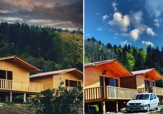 کلبه چوبی الیزه سوادکوه