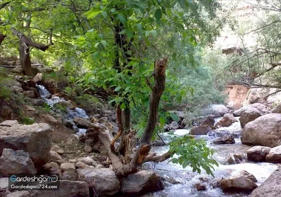 آبشار روستای بار نیشابور