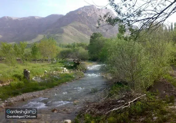 آبشار روستای بار نیشابور