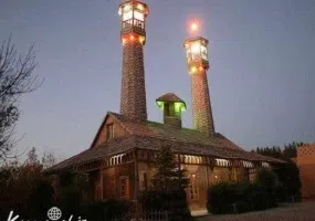 دهکده چوبی نیشابور، یکی از زیباترین مساجد ایران