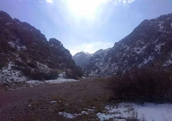 آبشار چهار تکاب
