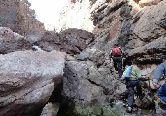 آبشار روستای چرم کهنه (قورکن)
