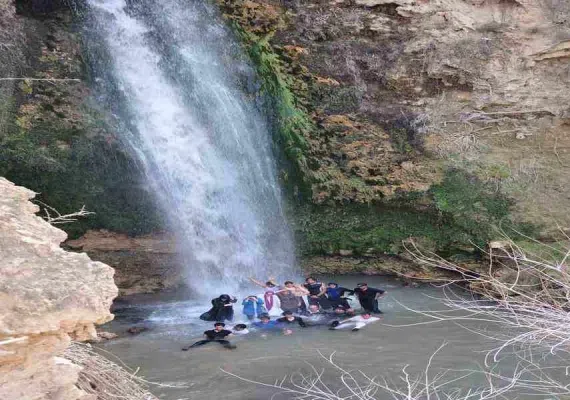 آبشار آبگرم کلات