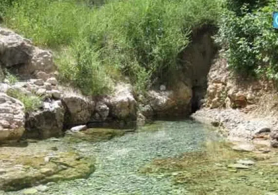 چشمه آب گرم مهمانک