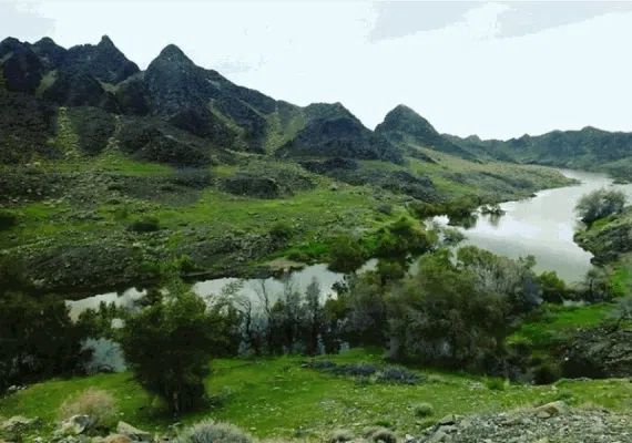 مجموعه سدهای گشکندر شهرستان کهنوج