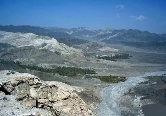 مجموعه سدهای گشکندر شهرستان کهنوج