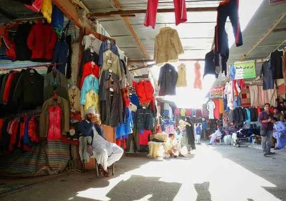 بازار چهارراه رسولی زاهدان