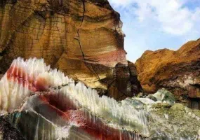 گنبد نمکی جاشک، کوهی از شگفتی