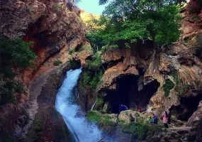 آبشار آتشگاه، طولانی ترین آبشار ایران، آبشاری مینیاتوری