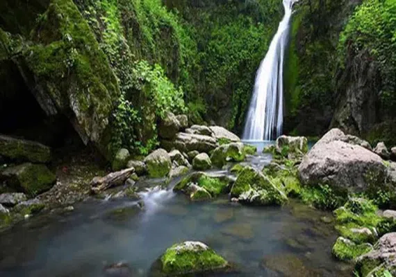 آبشار رنگو، آبشار دایره ای گرگان
