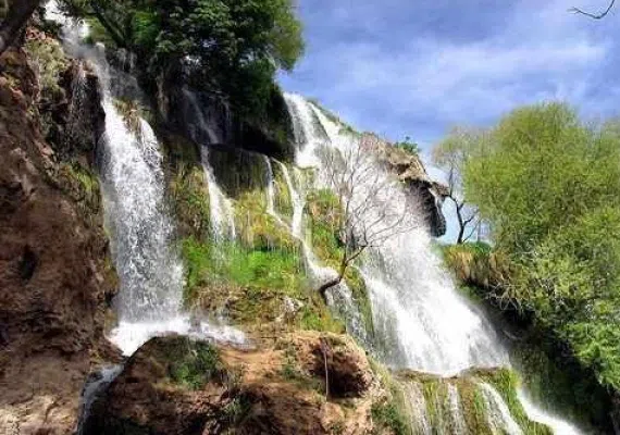 آبشار رنگو، آبشار دایره ای گرگان