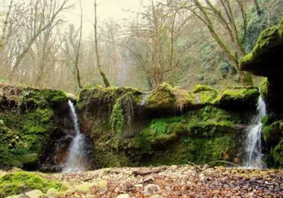 آبشار رنگو، آبشار دایره ای گرگان
