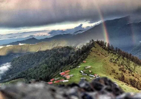 منطقه ییلاقی دشت النزه ماسال