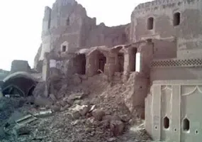 قلعه بی مانند خشت خام ایرج