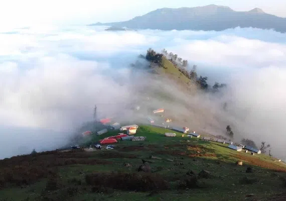 ییلاقات اولسبلنگاه، فرشی از جنس ابرهای خیال