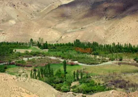 روستای هرانده فیروزکوه، چشم اندازی زیبا از طبیعت