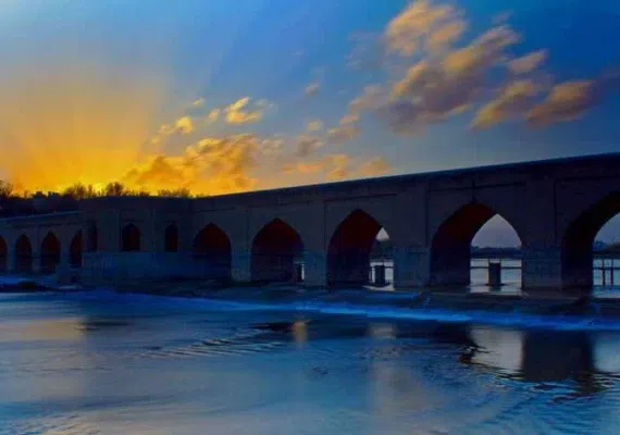 پل چوبی اصفهان، گذرگاهی سلطنتی از عهد صفوی