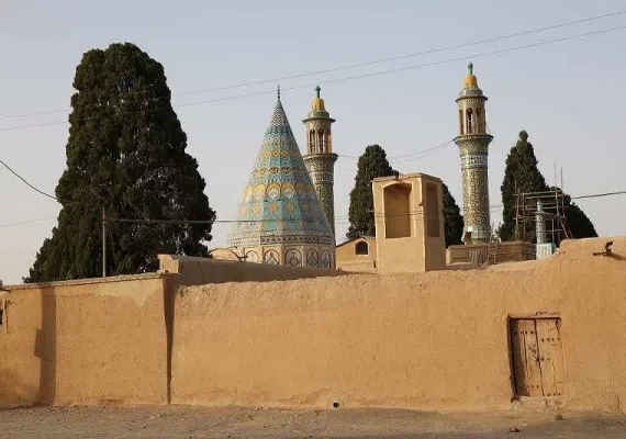 امامزاده ابراهیم، نگینی بر تارک فین کاشان