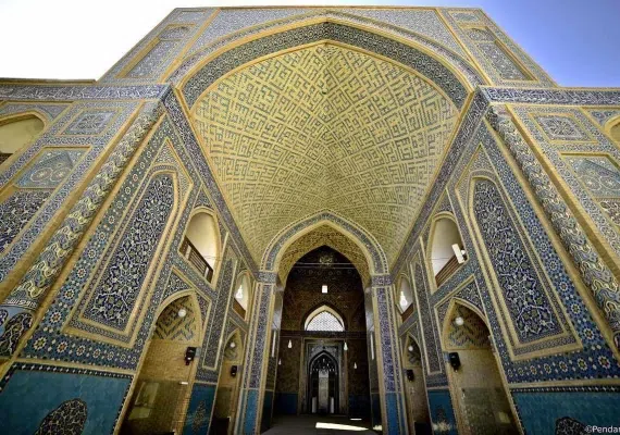 مسجد جامع یزد، هنر ناب ایرانی اسلامی