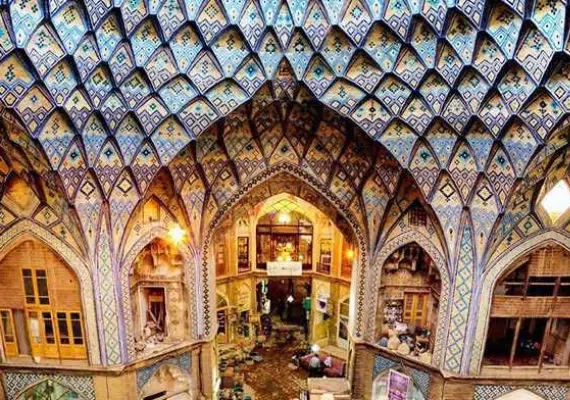 بازار اصفهان، از قدیمی ترین بازارهای ایران