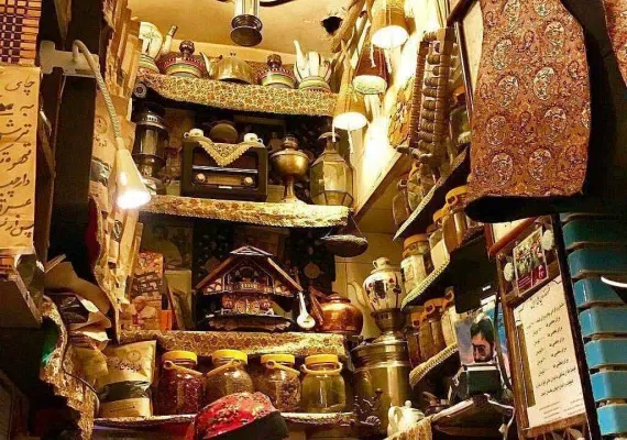 بازار زرگری (طلافروشان) یزد