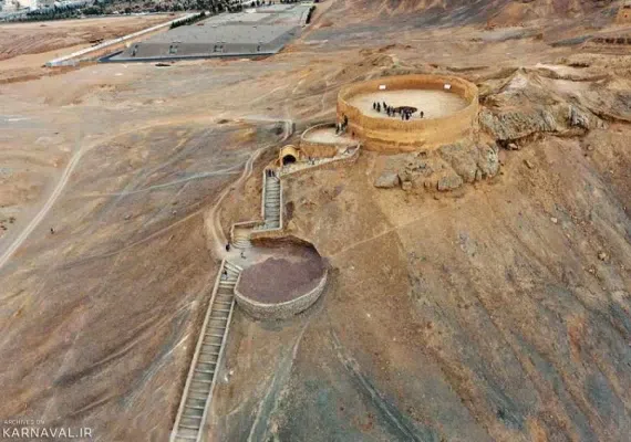 دخمه زرتشتیان، برج خاموش یزد