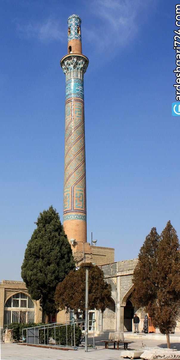 مناره باغ قوشخانه بازمانده ای از دوره ایلخانی