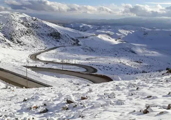 پیست اسکی تربیت بدنی فارس