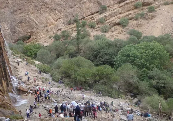 آبشار مارگون سپیدان