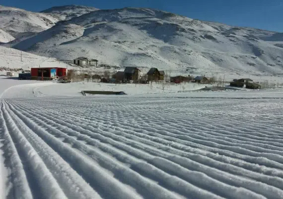 پیست اسکی پولاد کف سپیدان