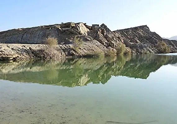 سد پی پشت قشم