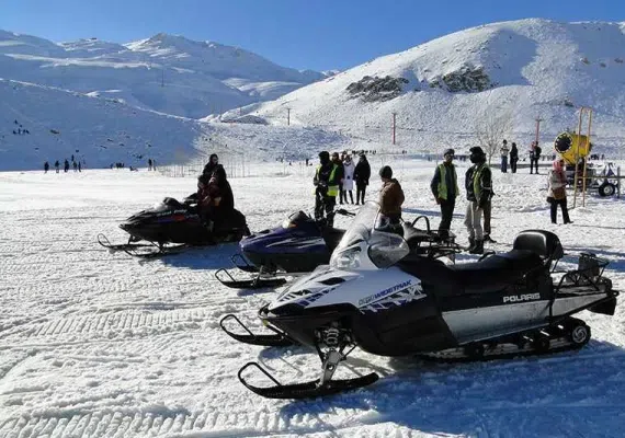 پیست اسکی پولاد کف سپیدان