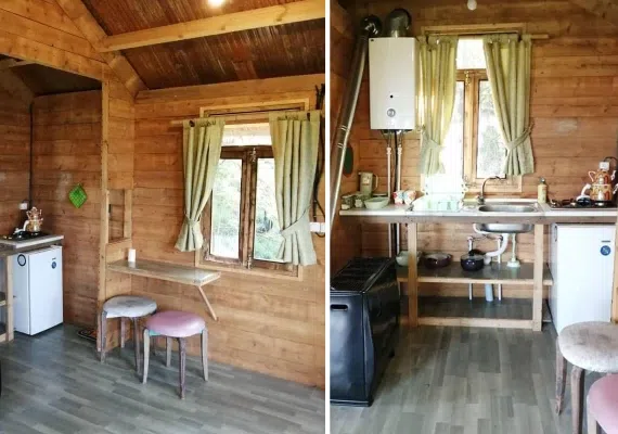 کلبه درختی در جنگل هیرکانی