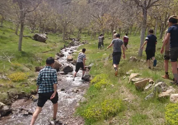 پل امامزاده عبدالله، منطقه ییلاقی قلعه چم