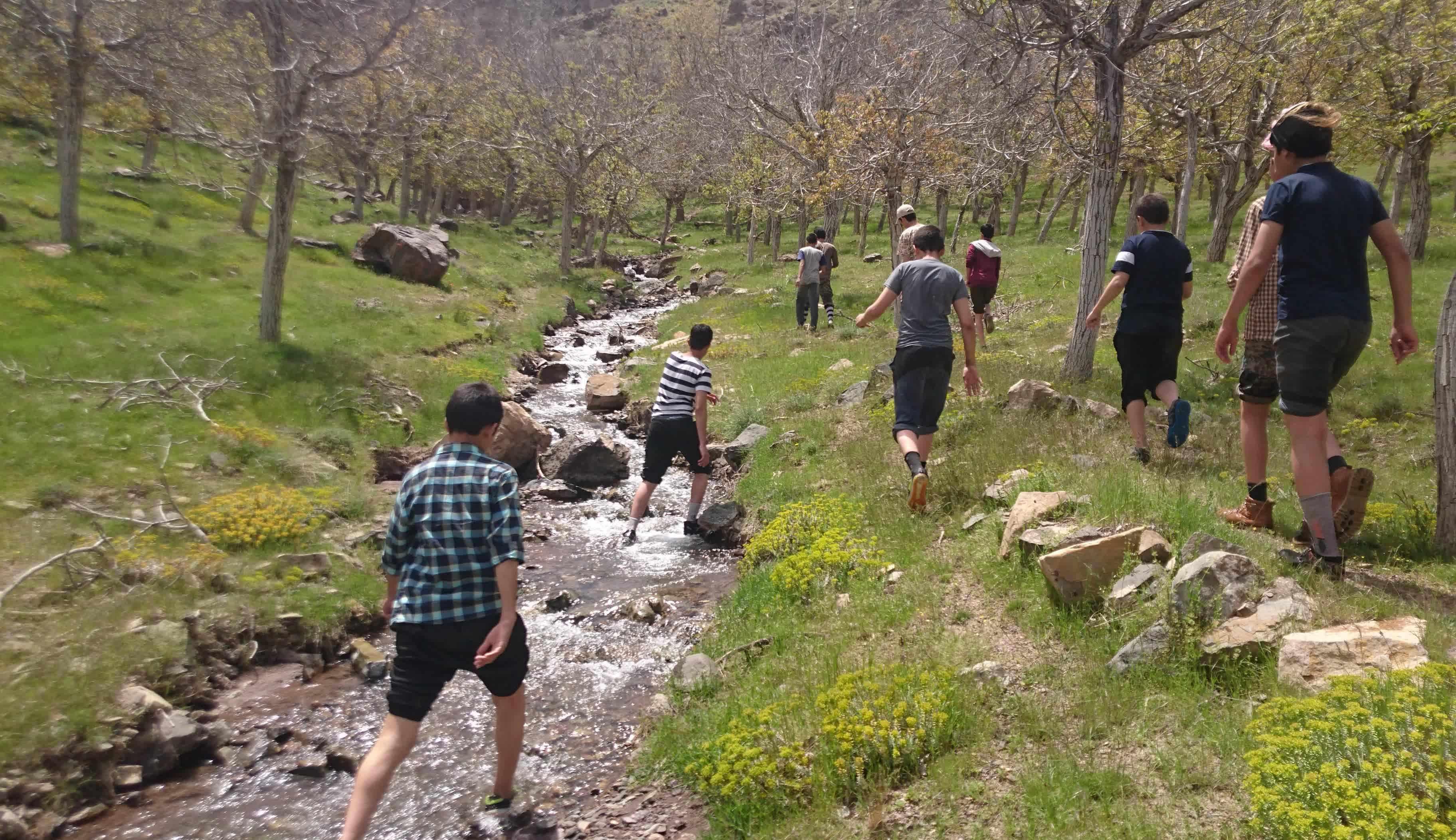 پل امامزاده عبدالله، منطقه ییلاقی قلعه چم