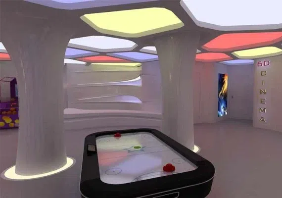 مجتمع تجاری تفریحی سیرنگ، تنها رستوران گردان استان قم